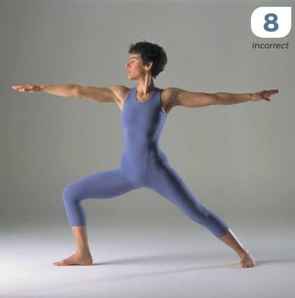 Warrior Pose II Incorrect Positioning With Donna Farhi