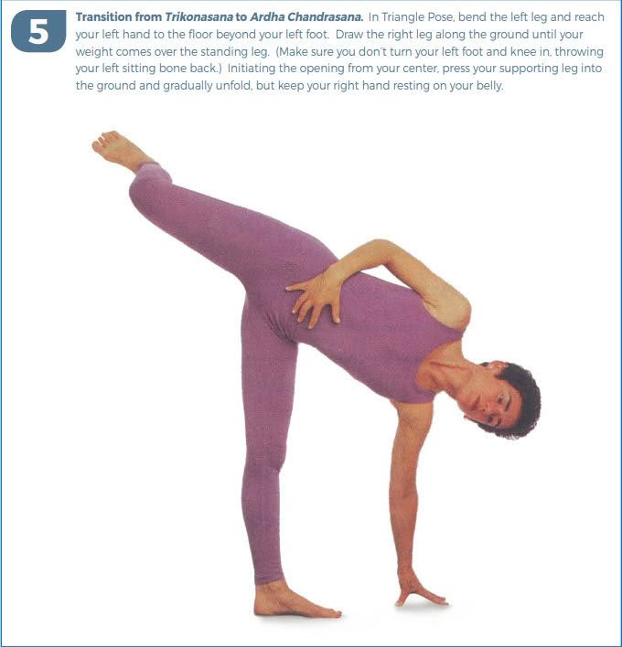 Half Moon Pose (Ardha Chandrasana) Prep With Donna Farhi Ardha Chandrasana Step 5