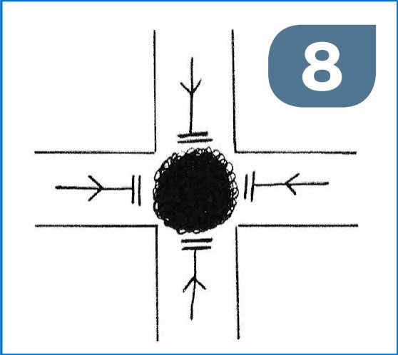 half moon pose-prep8 Rigid and unreceptive