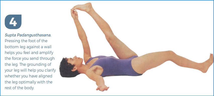 Reclining Big Toe Pose (Supta Padangusthasana) With Variations With Donna Farhi