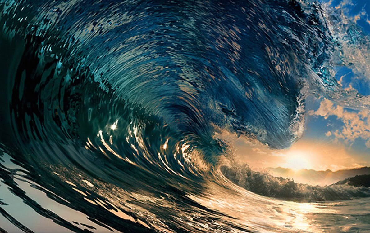 A blueprint for optimal movement endpiece Movement begins within - an ocean wave breaking.